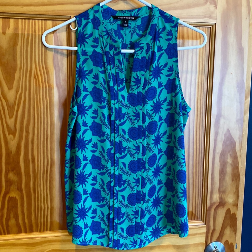 41 HAWTHORN Breyson Pleated Detail Blouse